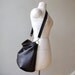 BOHO XL - leather shoulder bag - soft and slouchy - in your choice of leather color