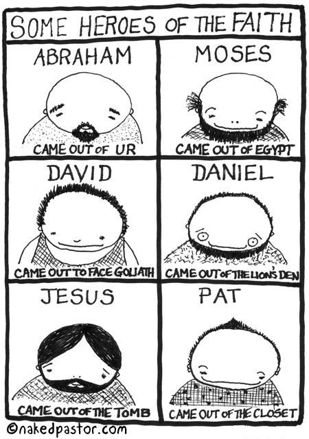 Heroes of the Faith Who Came Out PRINT