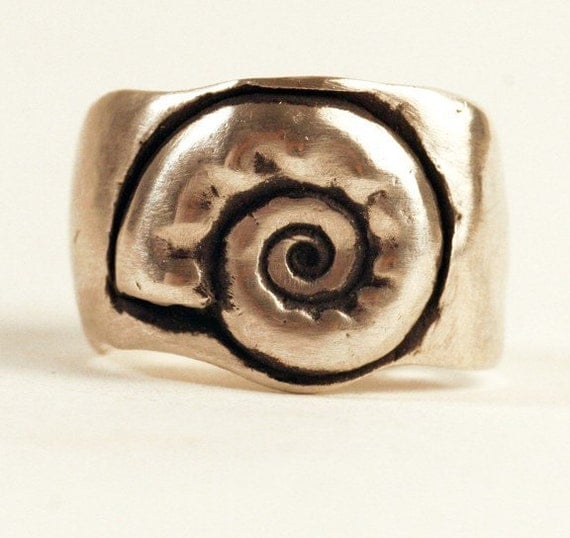 Bumpy Spiral Ring