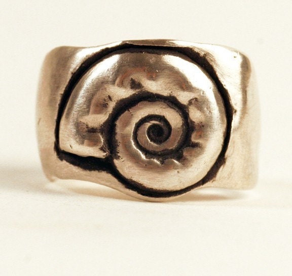 Bumpy Spiral Ring
