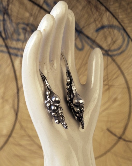 Green Onion Earrings