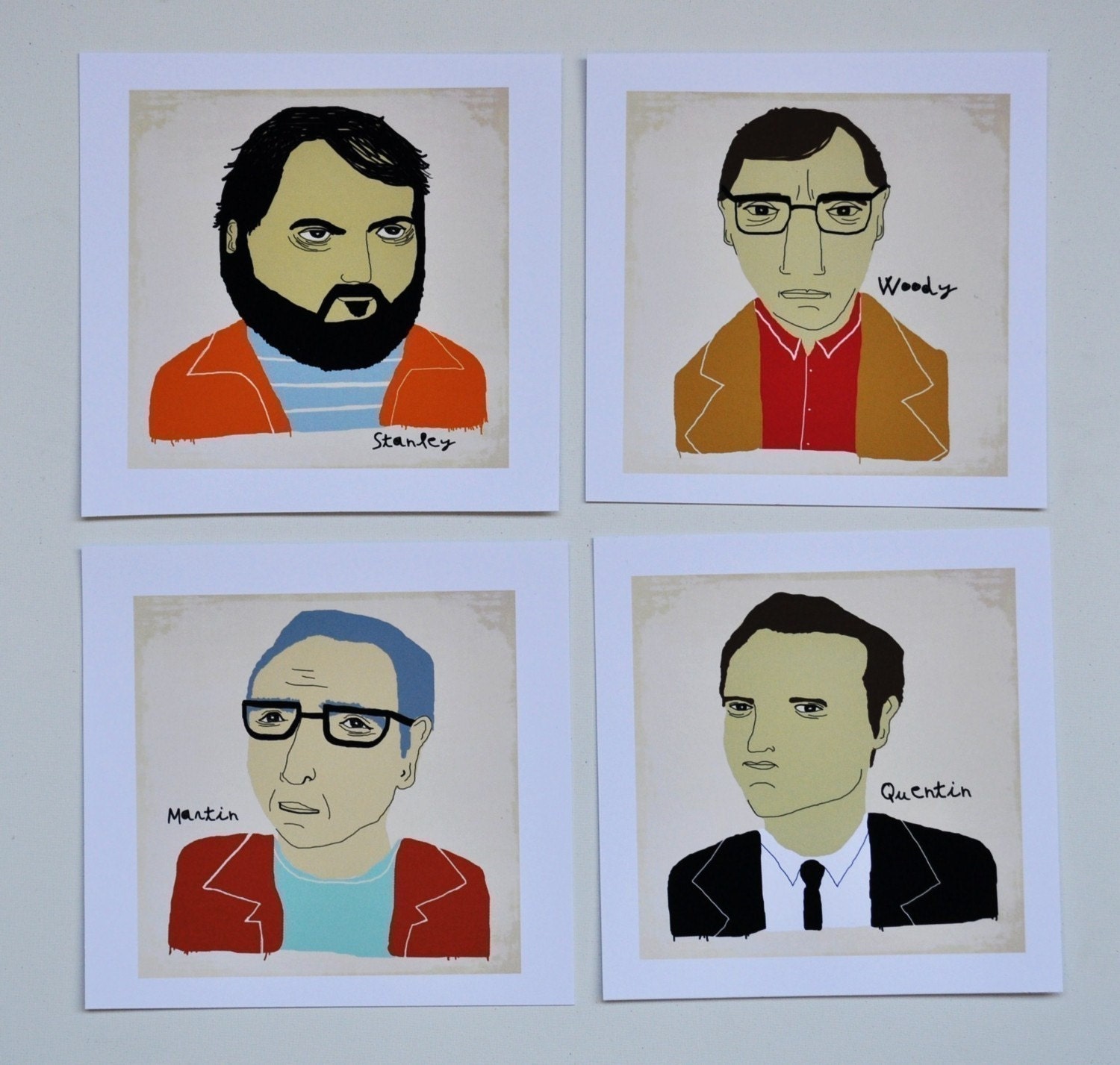Build Your Own Favorite Directors- Print Set of 4