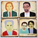 Build Your Own Favorite Directors- Set of 8 Coasters