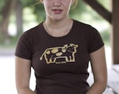 Sweet Brown Cow Women's Short Sleeve Tee