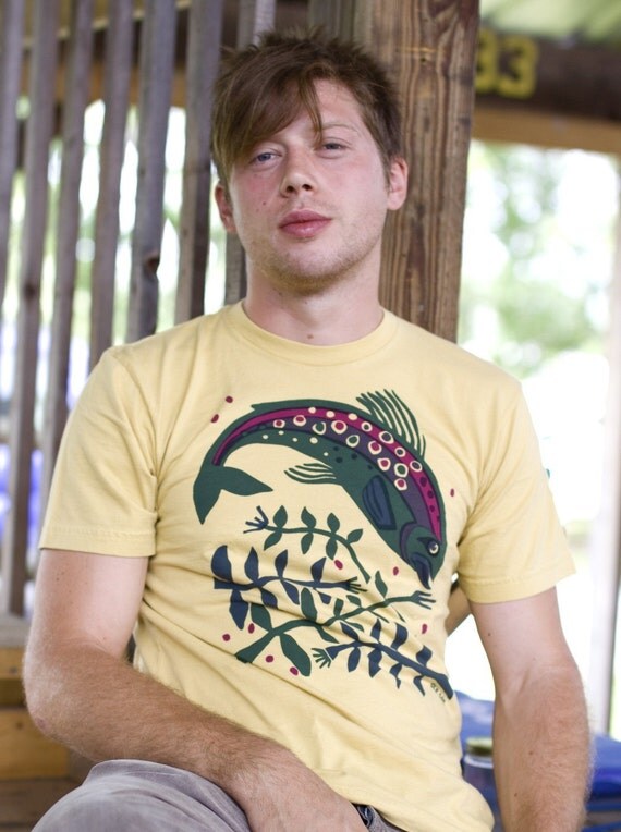 Flying Fish Organic Trout Short Sleeve Tee