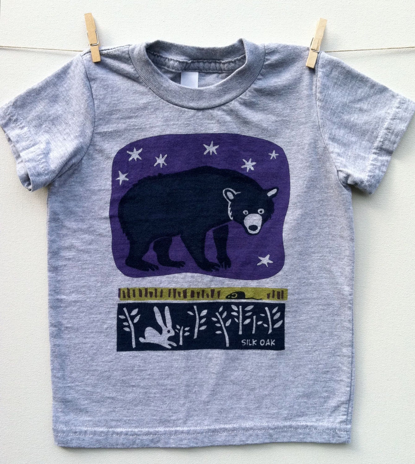 Woodsy Bear and Bunny Child Tee