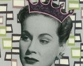 Channeling Joan Crawford Greeting Card