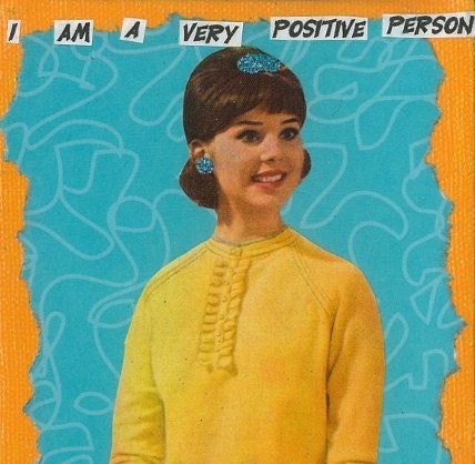 Positive Person Greeting Card