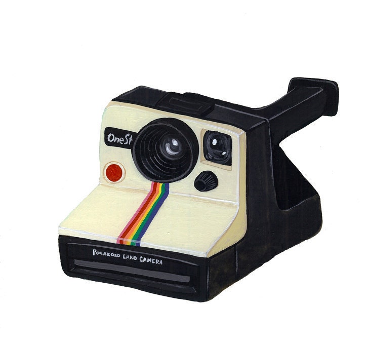 Polaroid Camera Digital Print