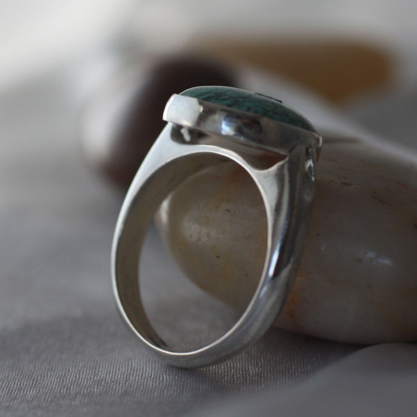 Turquoise Plateau Sterling Silver ring