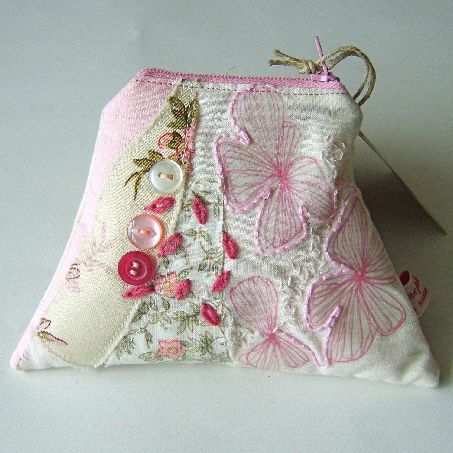 Hydrangea Pinks Petite Purse