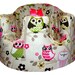 Home of the Original Bumbo Seat COVER in Whoooo Looks Cute