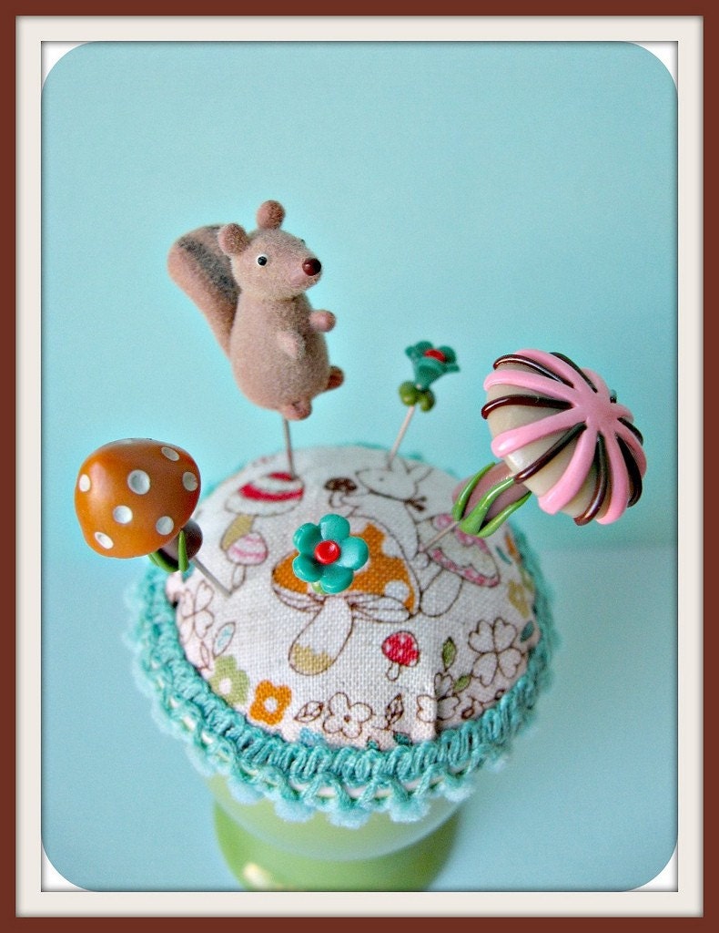 Squirrely and Friends Pin Topper Set