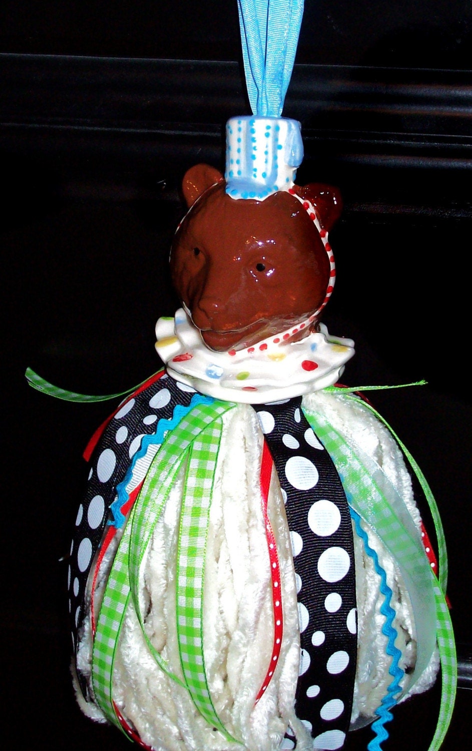Whimsical Circus Bear Tassel