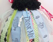 Whimsical Alice In Wonderland Mad Hatter Tea Party Tassel