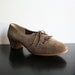 Vintage Shoes Camel Vintage Outdoorables by Daniel Green Preppy Shoes - size 7.5 US narrow fit - Office Fashion Preppy Style