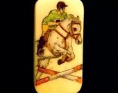 Show Jumper Brooch Pin