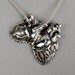 Anatomical Heart Locket- 24 inch chain