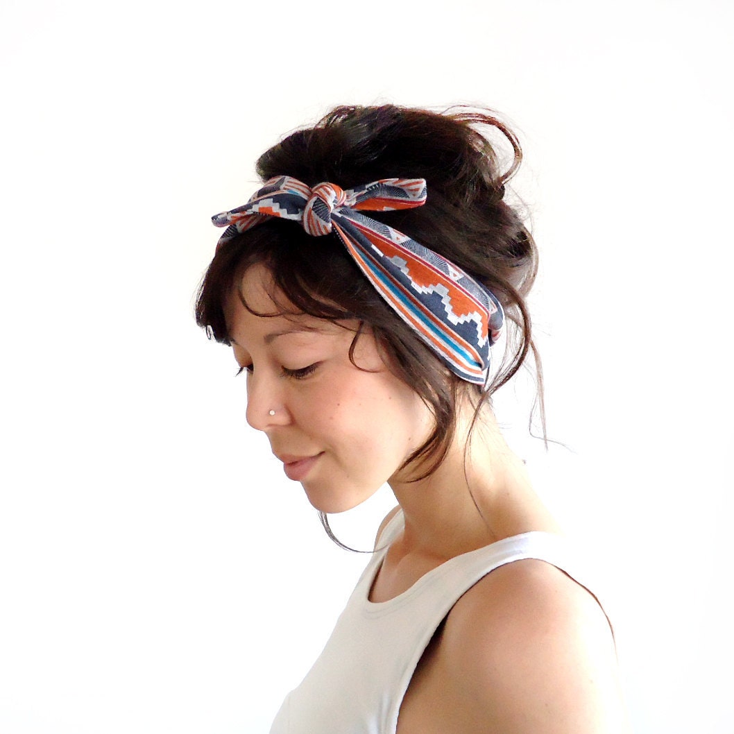 Tie Up Headscarf Tribal
