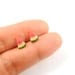 Watermelon Stud Earrings - Fruit Earring Posts - Red Green Earrings - Fruit Jewelry