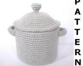 Pots and Pans Crochet Pattern - finished items made from pattern may be sold