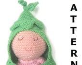 Sweetpea Baby Doll Crochet Pattern - finished items made from pattern may be sold