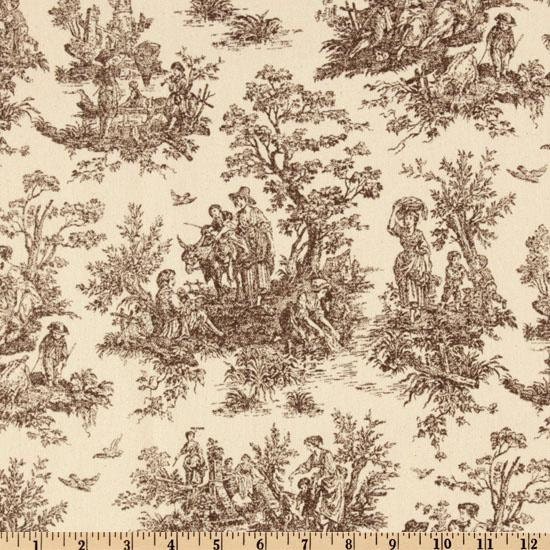 Custom for Baby Boy or Girl Toile Boutique Crib Bedding Complete 2-Piece Set YOUR CHOICE of Color