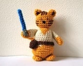Amigurumi Pattern - Star Wars Jedi Cat - Crochet  Pattern
