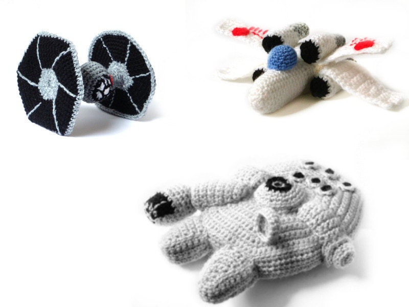 Amigurumi Patterns - Star Wars Ships - Crochet Patterns