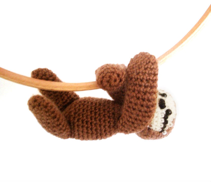 Crochet Pattern - Sloth - PDF Amigurumi Pattern