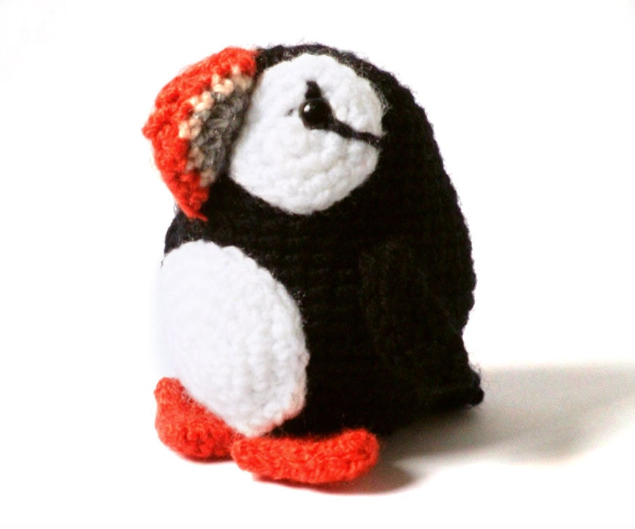 Amigurumi Pattern Crochet - Puffin Bird - PDF Pattern