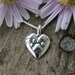 Pawprints On My Heart, Pendant Necklace for Cat and Dog Owners, PERSONALISED