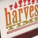 Harvest Time letterpress print