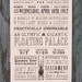 Titanic letterpress print