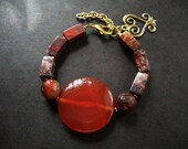 Moon Glow Sankofa Charm Bracelet