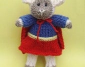 Supergirl Dress Up - Knitting Pattern PDF