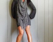 Slate Triangle Neckscarf by NonasNote