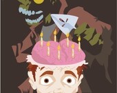 Zombie Birthday Card