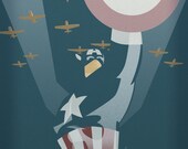 Keep Fighting 12x18 Propaganda Print