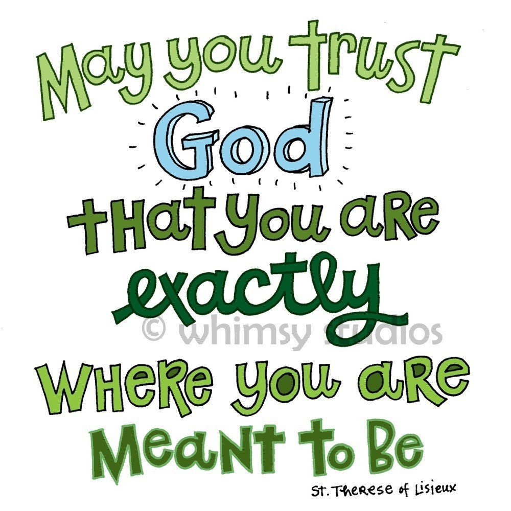 Have faith