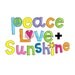 Peace Love and Sun