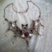 SALE-Feeling a little batty -  Sterling silver Gothic bat necklace -  FREE SHIPPING
