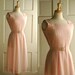 1960s Summer Dress / Vintage Pastel Day Dress