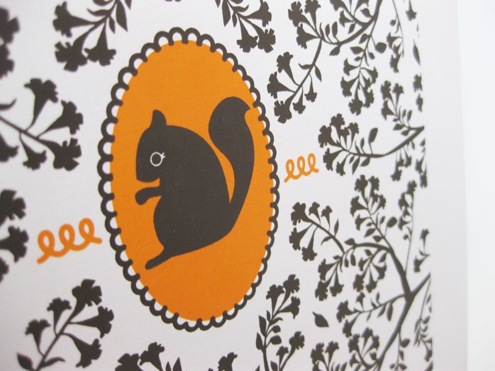 Ah Nuts Screenprint