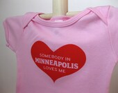 SALE-Baby: Somebody in Minneapolis Loves Me