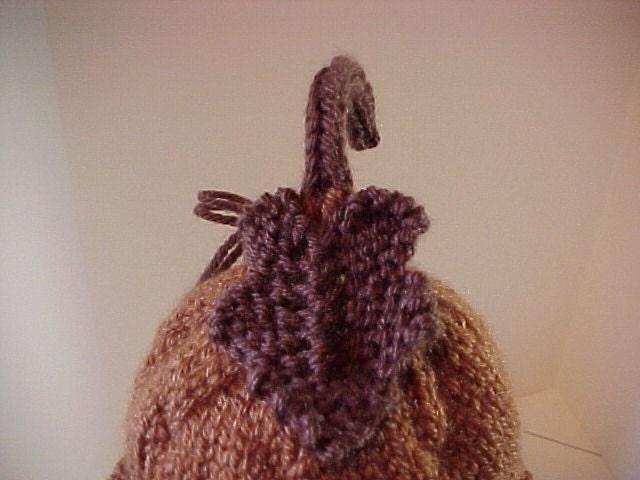 Acorn Pixie Hat Knitted NB to 24 months Cute Photography Prop