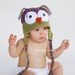 Owl Hat Little Baby Hoot Owl Newborn to 4 yr old size Perfect Photography Prop