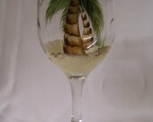 Palm Tree Wine Glasses (4)