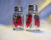Strawberry salt & pepper shakers