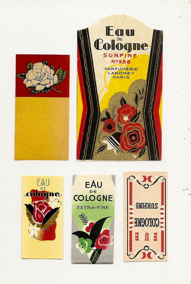 19 Different 1920s plus  BEAUTY,COSMETICS,French Perfume,Witch Hazel LABELS Etc